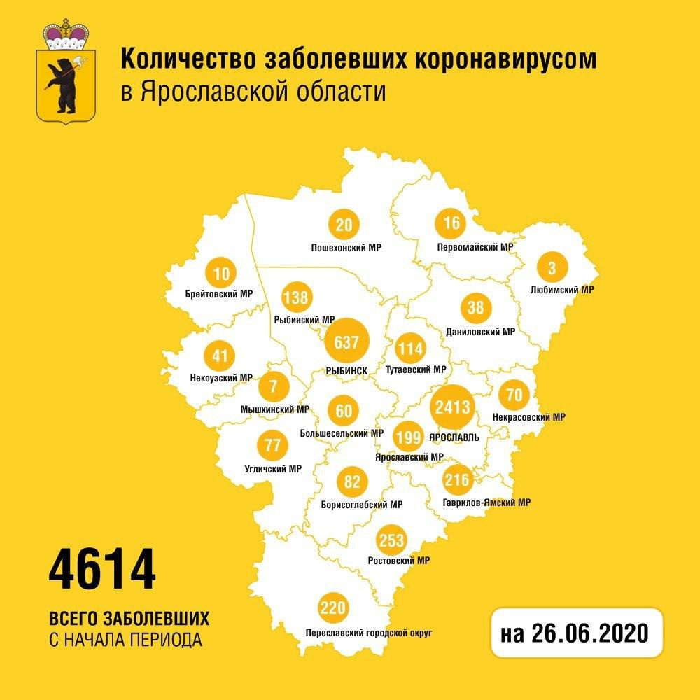 Карта области московской области коронавирус