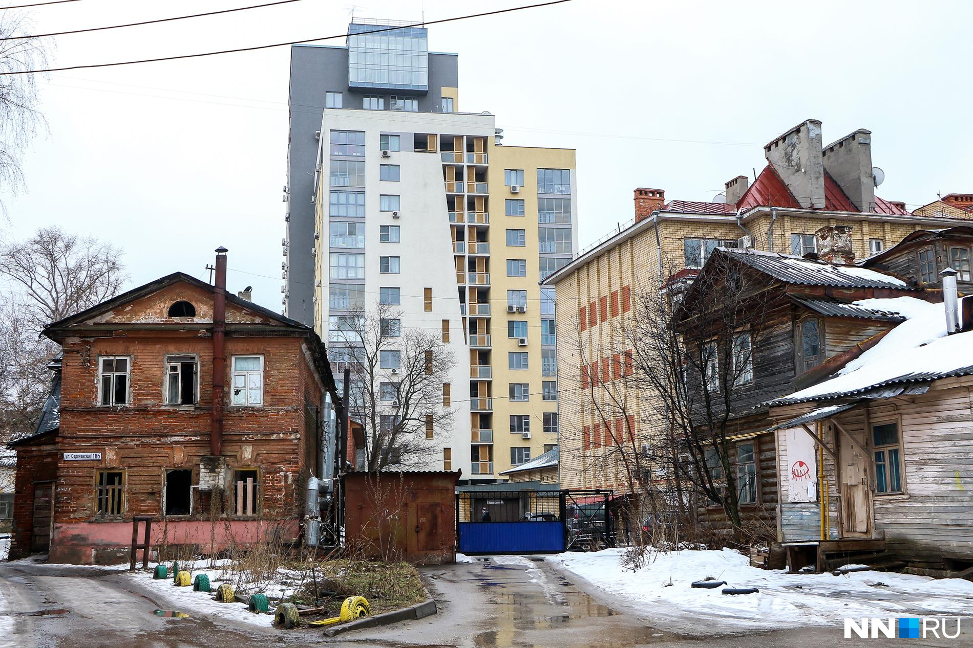 Контрасты нижегородских улиц