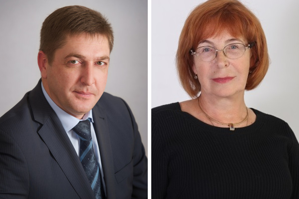 Председатель горсовета Наталья Фирюлина и ее зам Андрей Козиков Председатель горсовета Наталья Фирюлина и ее зам Андрей Козиков
