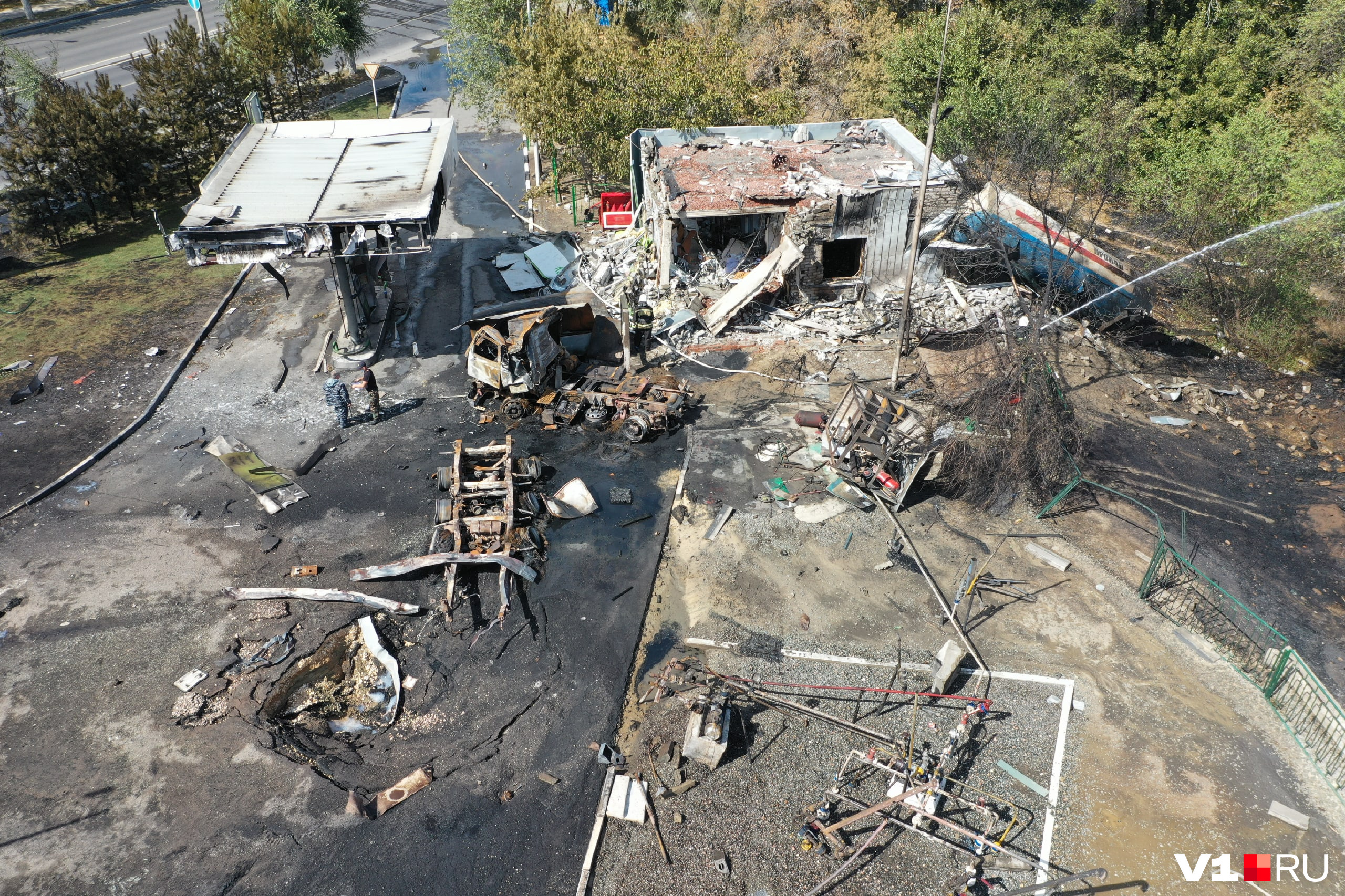 Взрыв АЗС Волгоград 10.08.2020