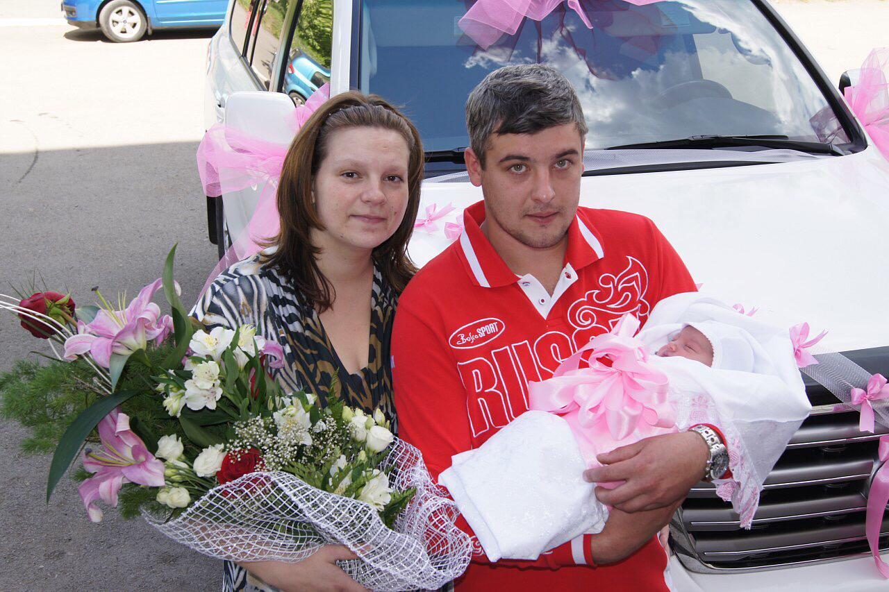 Встреча дочки из роддома Встреча дочки из роддома