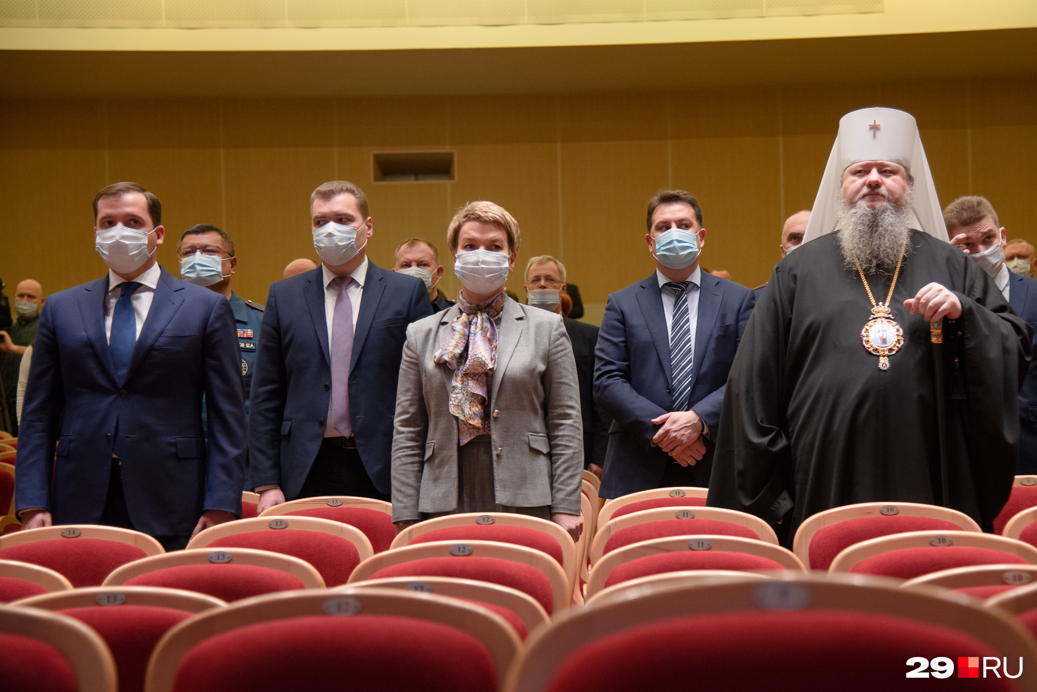 Александр Цыбульский, Екатерина Прокопьева и митрополит Корнилий Александр Цыбульский, Екатерина Прокопьева и митрополит Корнилий