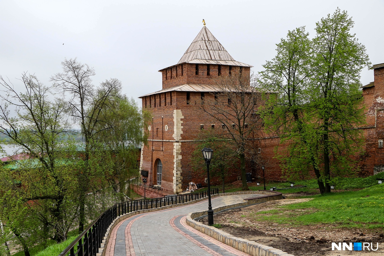 Фото нижегородского кремля до реставрации