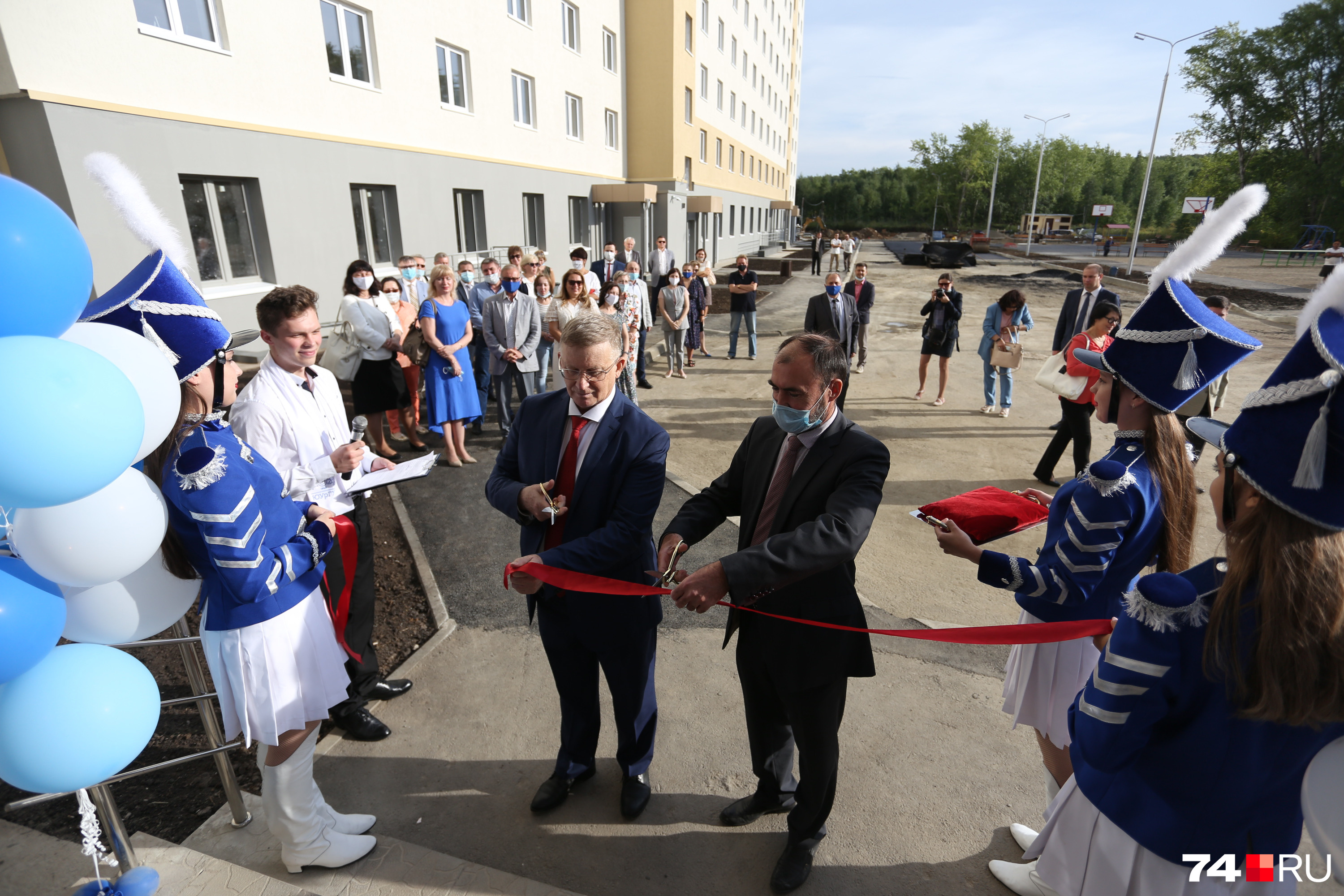 Сегодня корпус для аспирантов и преподавателей торжественно открыли Сегодня корпус для аспирантов и преподавателей торжественно открыли
