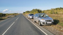Доской в лоб: на дороге в Самарской области в «Форд» влетел груз со встречного автомобиля