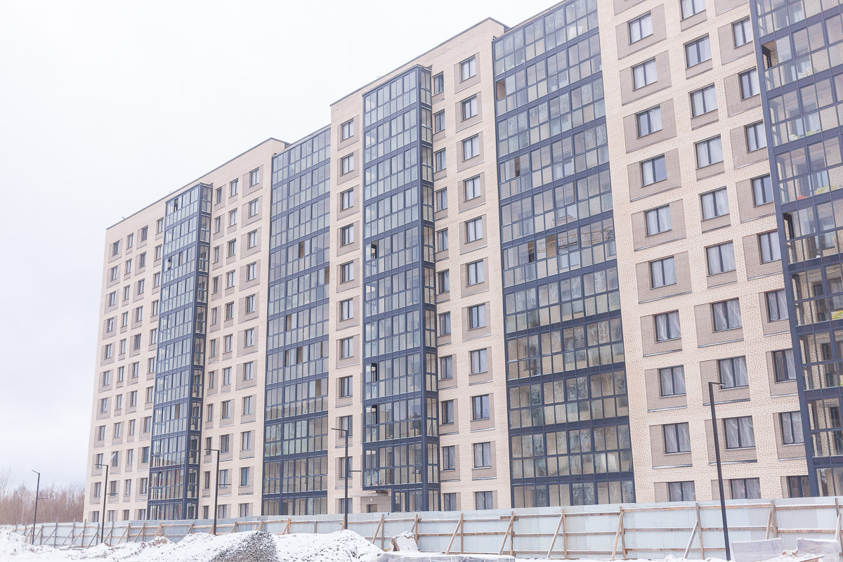 Сейчас в Северодвинске «Аквилон» возводит пять жилых комплексов общей площадью более 100 тысяч квадратных метров