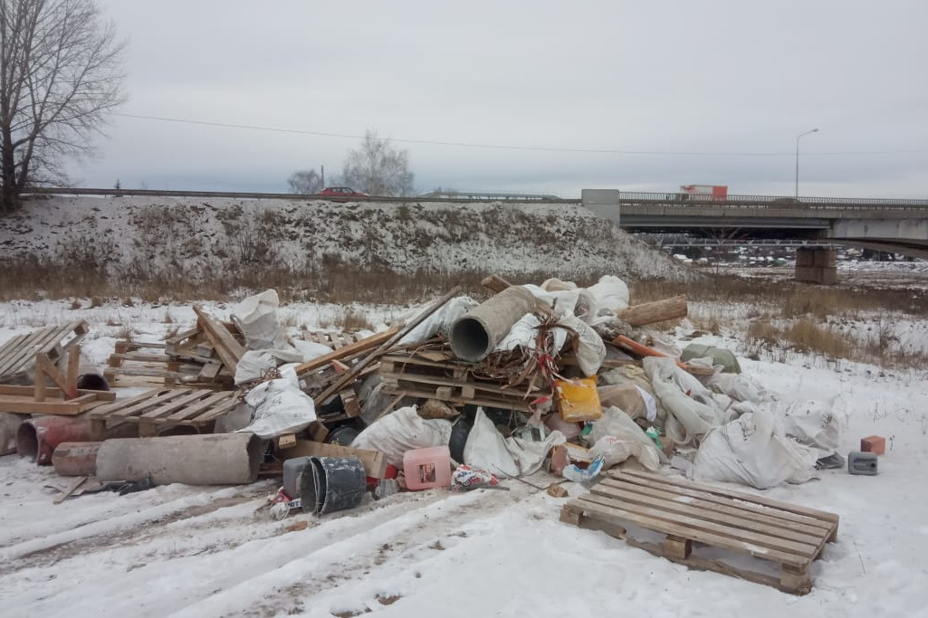 Уфа обстановка на сейчас. Отходы возле городов.