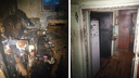 В Ленинском районе загорелся частный дом — в пожаре погибла женщина