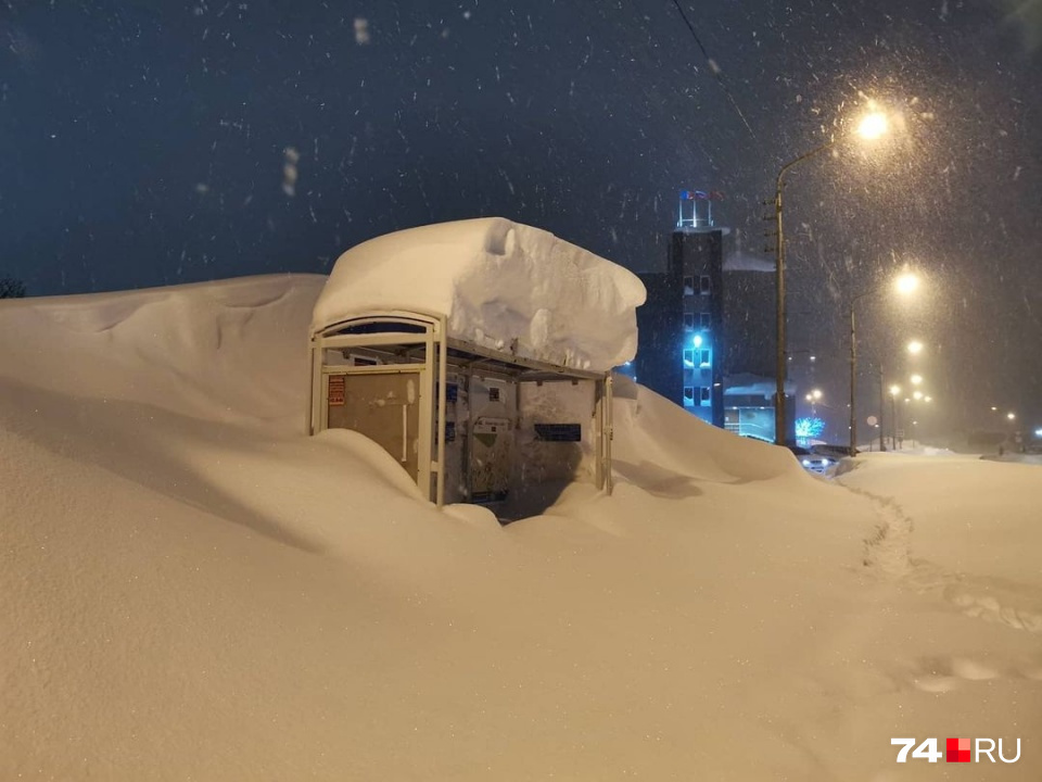 Норильск в эти дни. Ничего особенного — снег выпал
