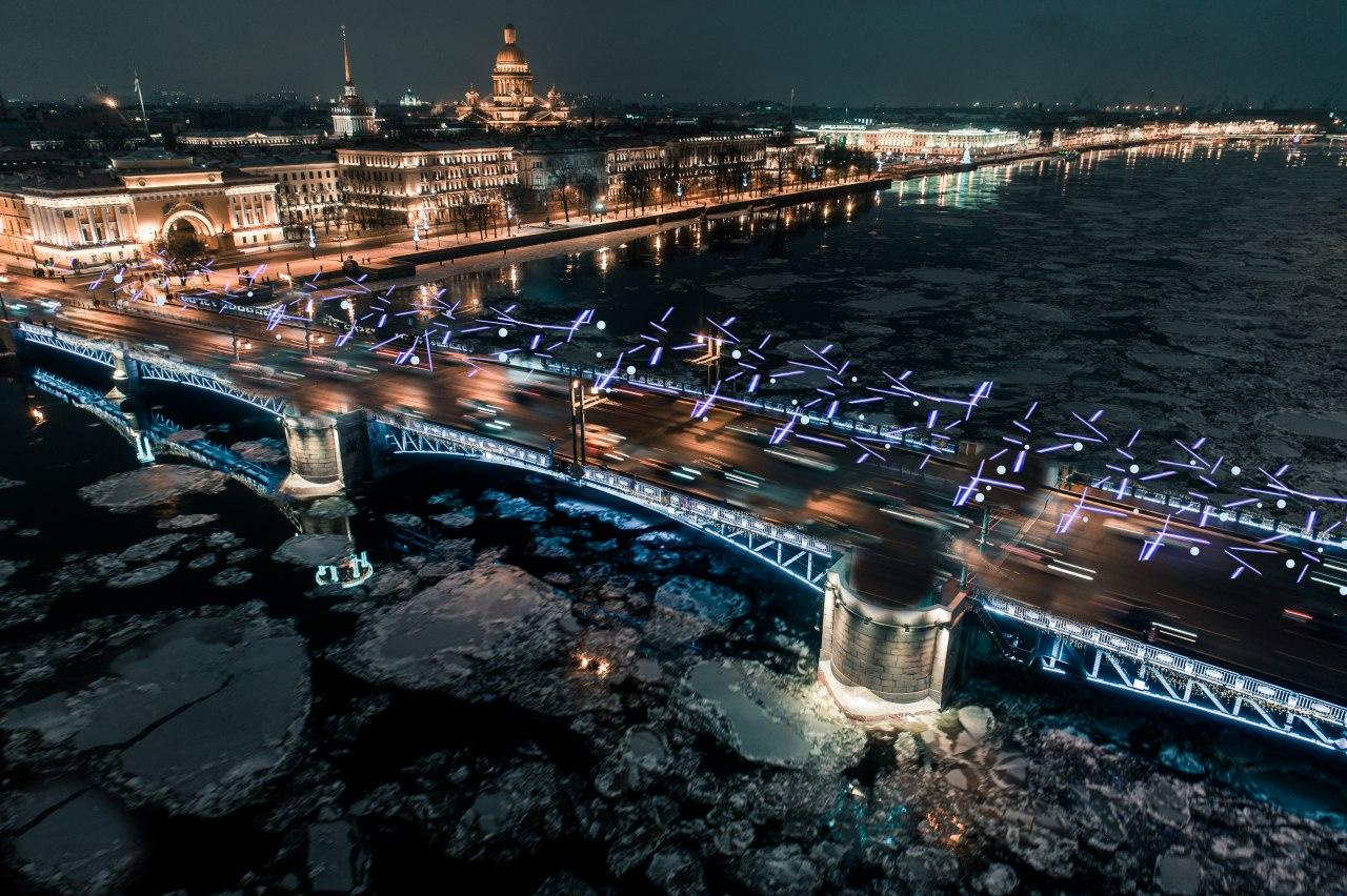 Дворецкий мост в Санкт-Петербурге
