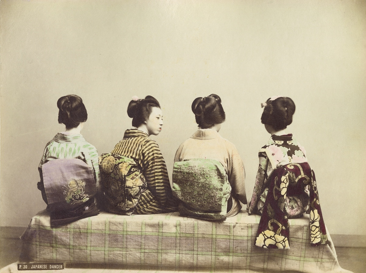 Неизвестный автор. Японские гейши. 1880–1890-е гг.