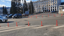 Площадь Волкова в Ярославле разделили столбиками: зачем они нужны