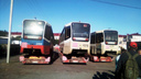 В Омск привезли три московских трамвая