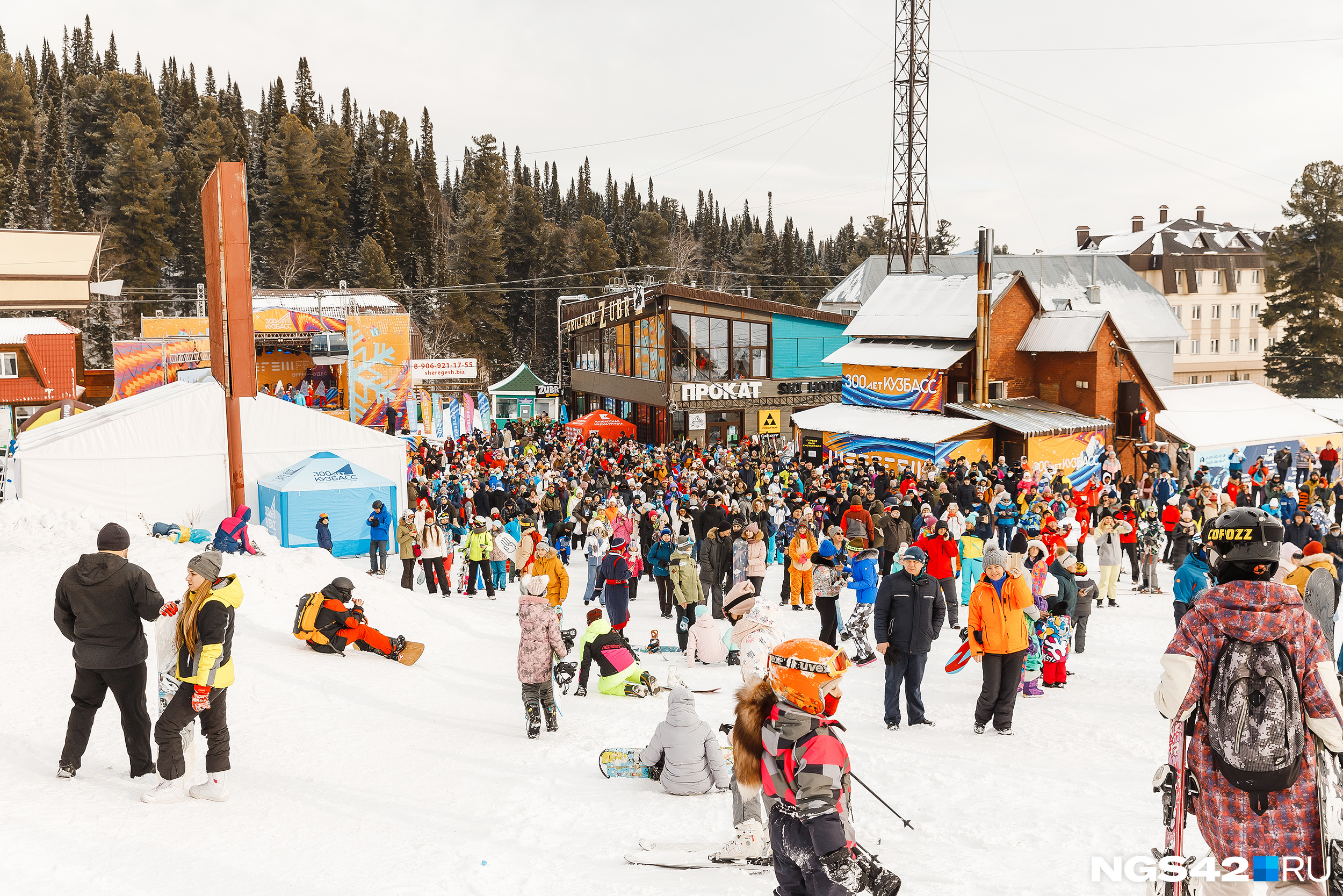 Власти Кузбасса в разгар пандемии разрешили проводить массовые мероприятия на горнолыжных курортах