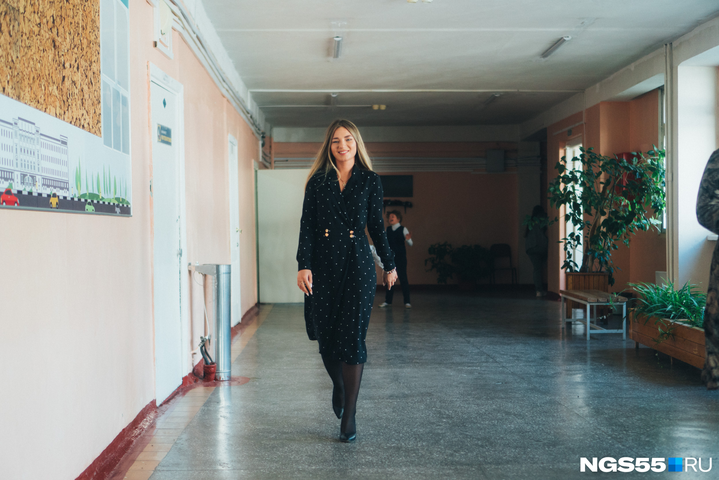 В гимназии № 43 Ольга работает седьмой год