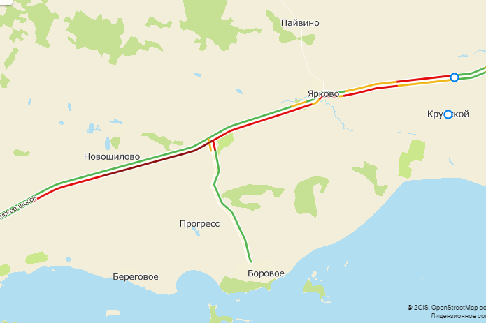 Ордынская трасса новосибирск карта