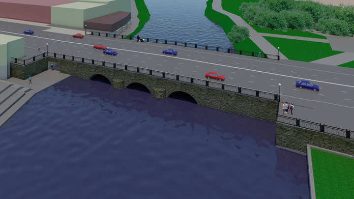 Мост через Исеть на Малышева станет пятиполосным, а под ним появится подземный переход