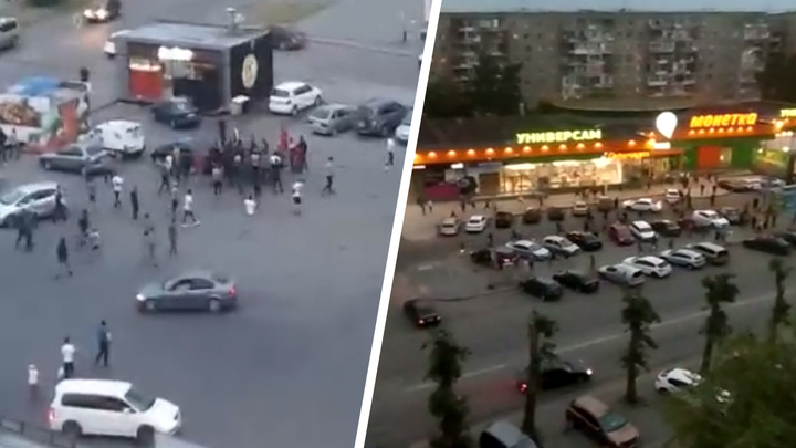 На улице Пехотинцев снова массовая драка южан: ее сняли на видео