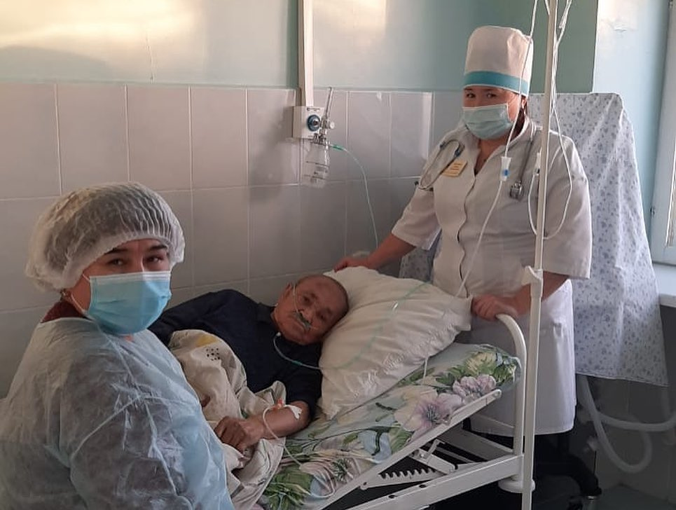 За спасенными постояльцами дома милосердия сейчас присматривают врачи Аскаровской больницы За спасенными постояльцами дома милосердия сейчас присматривают врачи Аскаровской больницы