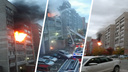 В Центральном районе на Гоголя вспыхнула квартира — пожарные эвакуировали женщину с ожогами