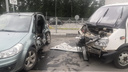 Смертельная авария под Новосибирском: водитель «Сузуки» не уступил дорогу грузовику