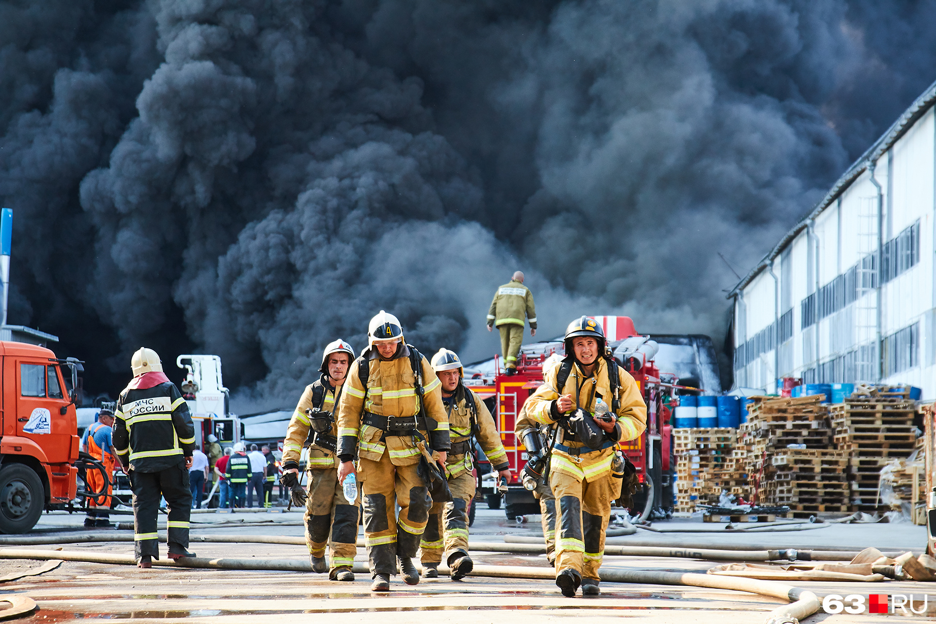 Пожар в Самаре сейчас 13 июля 2020