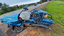 «Машину располовинило»: в страшном ДТП в Ярославской области погиб парень, четверо пострадали