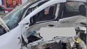 «Проехал на красный»: в Самаре 5 человек пострадали в ДТП с такси и «десяткой»