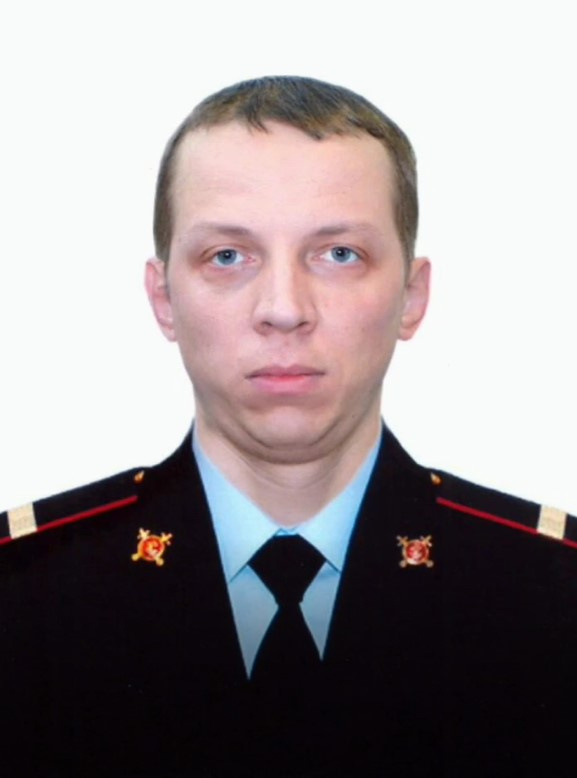 Старший сержант полиции Андрей Хабаров