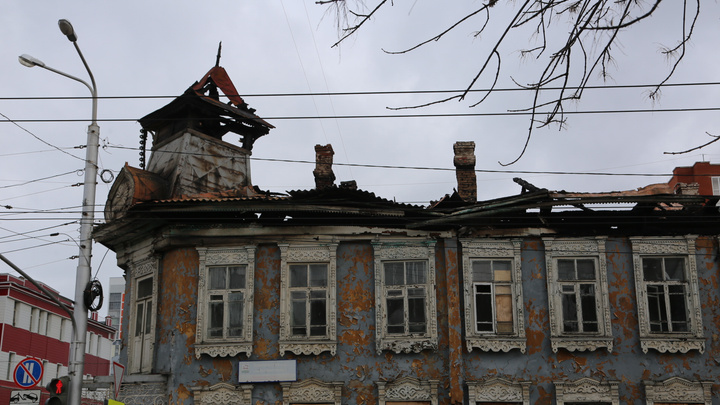 Усадьбу Бухартовских в Уфе восстановят после пожара