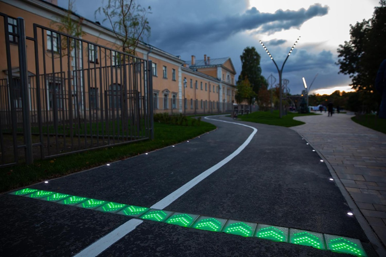 Велоинфраструктура Smart Track в Санкт-Петербурге
