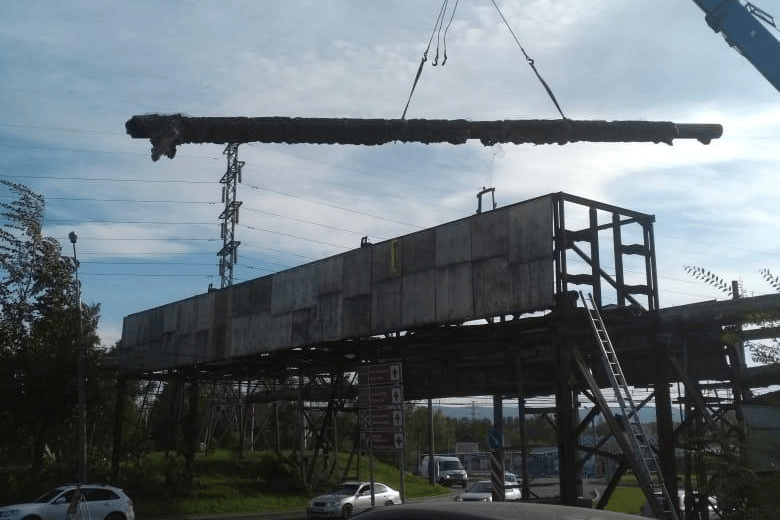 На улице Глинки будут демонтировать теплотрассу На улице Глинки будут демонтировать теплотрассу