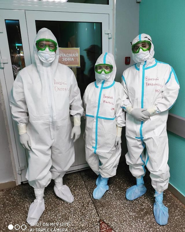 В полной амуниции приходилось работать в жару +35 В полной амуниции приходилось работать в жару +35
