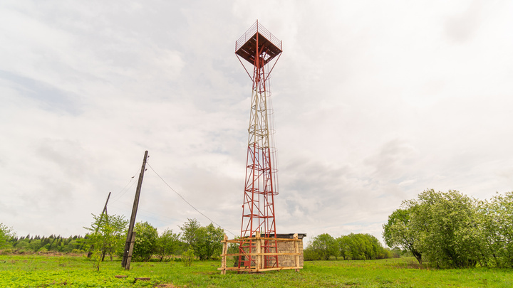 Прикамскую деревню, где школьники лазили на вышку, чтобы отправить задания в период дистанта, подключат к сотовой связи
