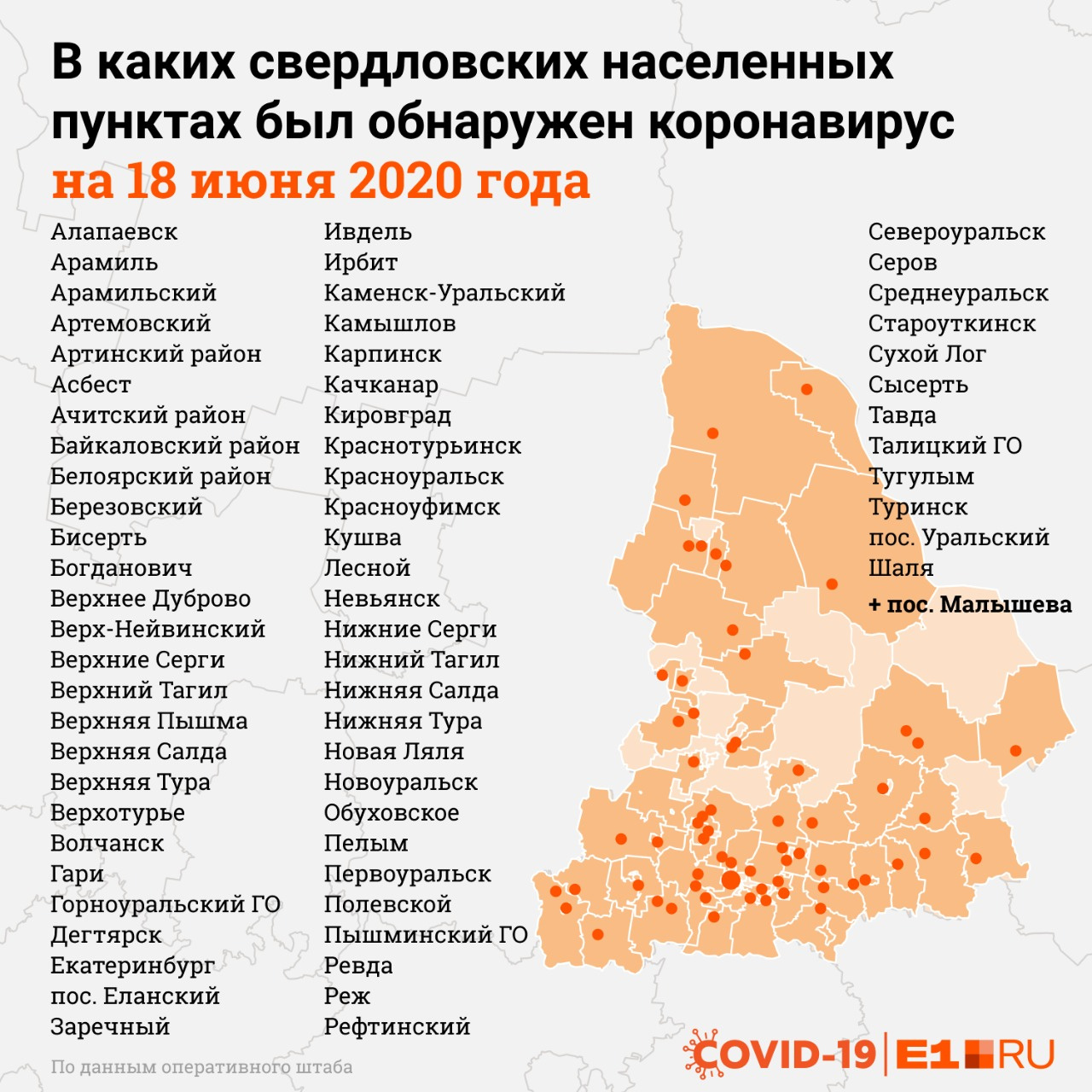 Поселок малышева свердловская область карта