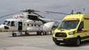 На вертолете санавиации в Самару и Тольятти доставили семь пациентов с пневмонией