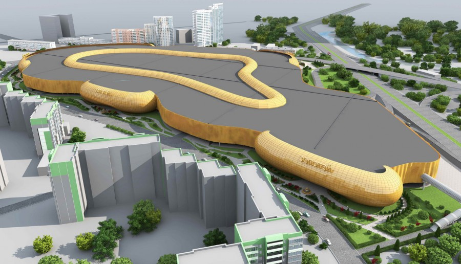 Еще один вариант того, как может выглядеть новый автовокзал на Ботанике