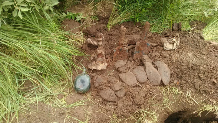 Под Тулой нашли останки пропавшего 78 лет назад солдата из Красноярского края