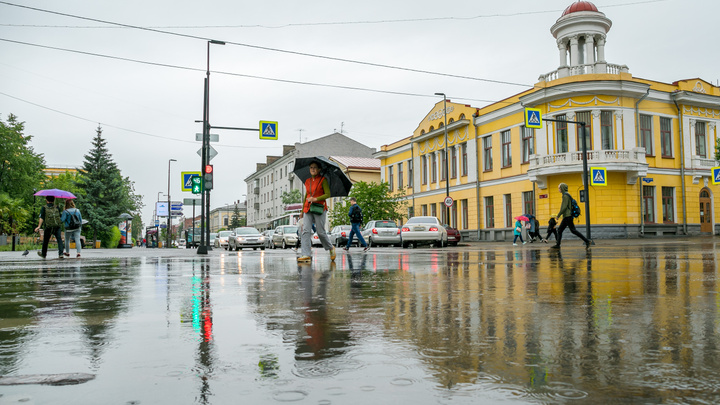 Дожди и немного солнца: прогноз погоды на неделю в Красноярске