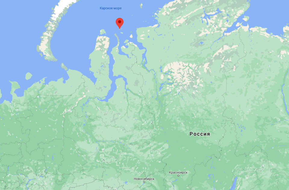 Только посмотрите, где находится остров Вилькицкого!