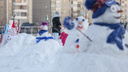 Челябинцы налепили снеговиков и исполнили новогодние желания тысячи детей