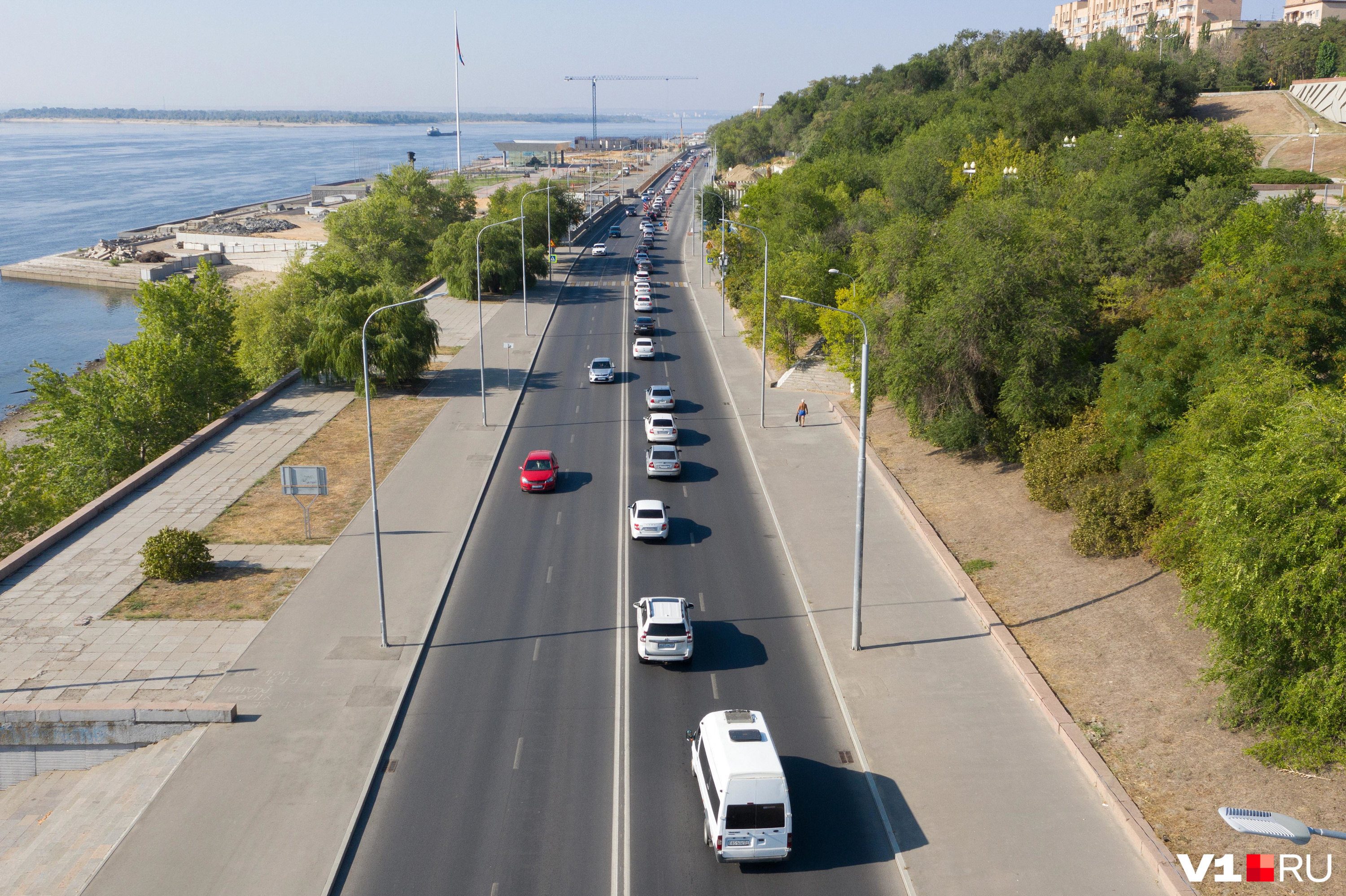 Дорога через волгоград