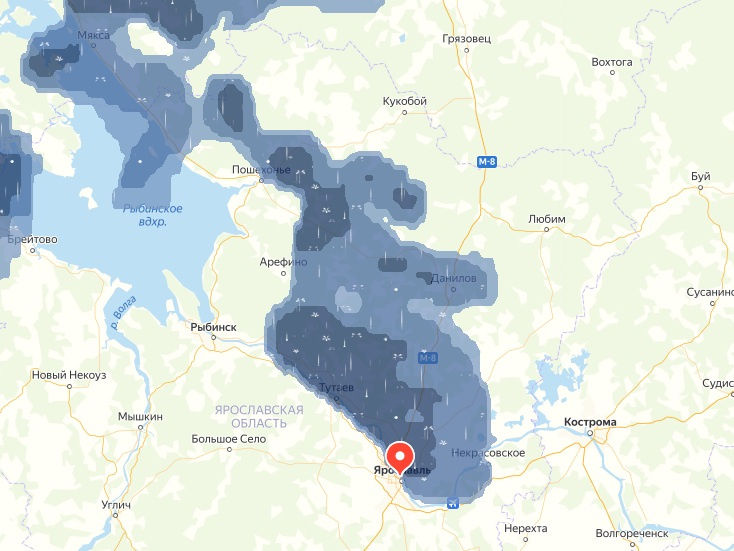 Осадки на карте кострома в реальном. Варзовский буй на карте.