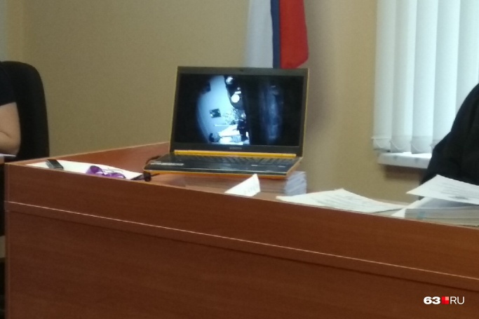 Видео демонстрировалось во время одного из судебных заседаний