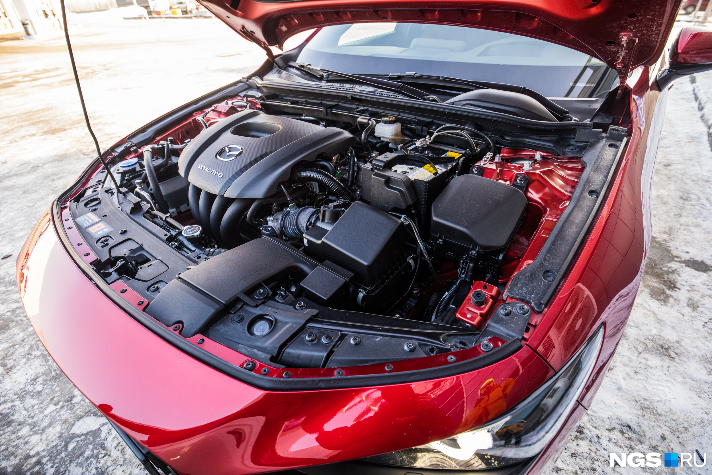 Фото двигатель py-VPS Mazda.