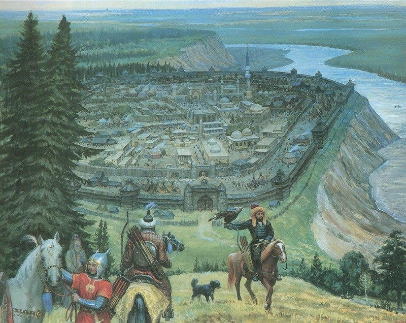 А. Г. Визель. Столица Сибирского ханства. Искер. XV век. 1991 год А. Г. Визель. Столица Сибирского ханства. Искер. XV век. 1991 год