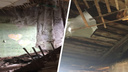 «Люди будут там ночевать»: в коммунальной квартире в Архангельске обвалился потолок. Фото