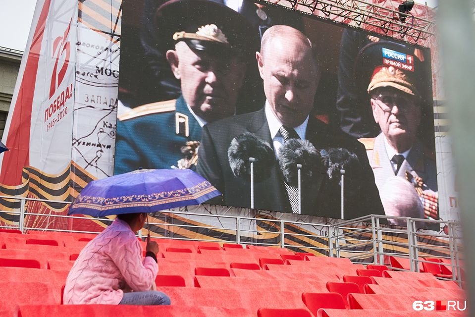 Самара. Парад для одного Самара. Парад для одного