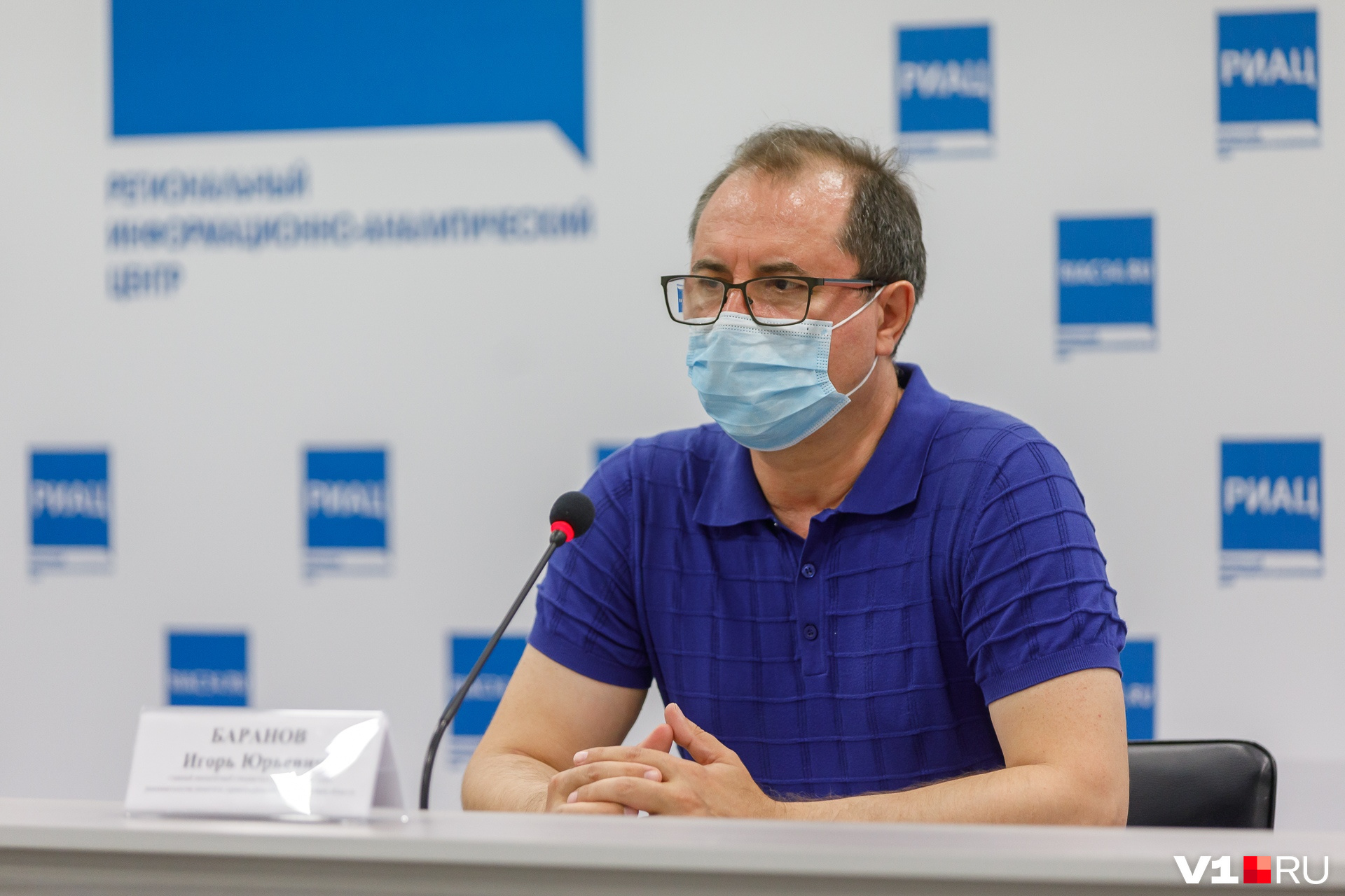 По словам Игоря Баранова, даже в самой стерильной больнице живет инфекция 