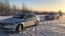 Туристов из Красноярского края в заглохшей машине на трассе в Шерегеш чудом удалось спасти